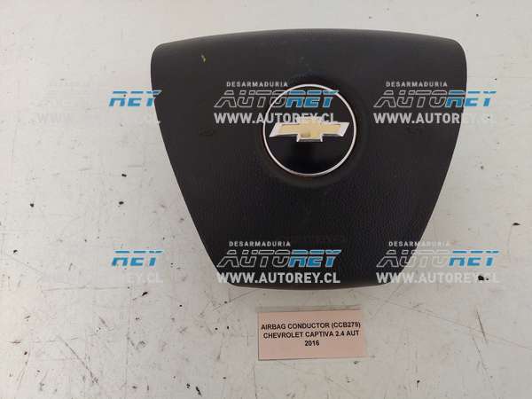 Airbag Conductor (CCB279) Chevrolet Captiva 2.4 AUT 2016 $180.000 + IVA