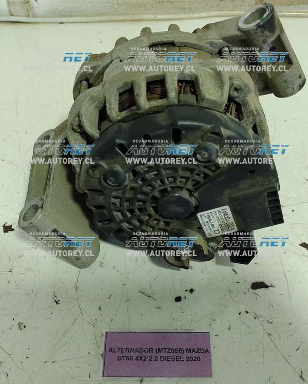 Alternador (MTZ058) Mazda BT50 4×2 2.2 Diesel 2020 $120.000 + IVA