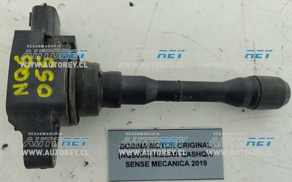 Bobina Motor Original (NQS055) Nissan Qashqai Sense Mecánica 2019 $25.000 + IVA