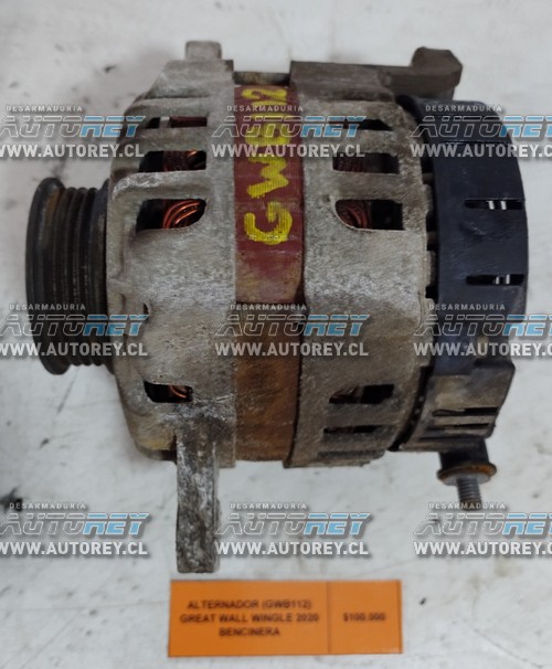 Alternador (GWB112) Great Wall Wingle 2020 Bencinera $80.000 + IVA