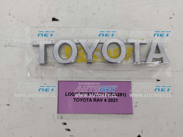 Logo Portalón (TRA281) Toyota Rav 4 2021 $10.000 + IVA