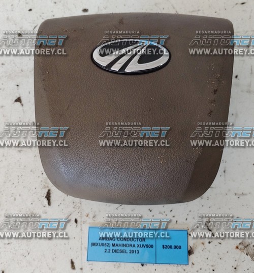 Airbag Conductor (MXU052) Mahindra XUV500 2.2 Diesel 2013 $150.000 + IVA