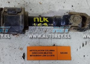 Articulación Columna Dirección (MLK153) Mitsubishi L200 2.4 2018 $25.000 + IVA