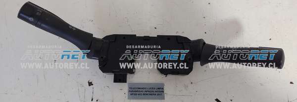 Telecomando Luces Limpiaparabrisas (NPN220) Nissan NP300 4×2 diesel 2017 $50.000 + IVA