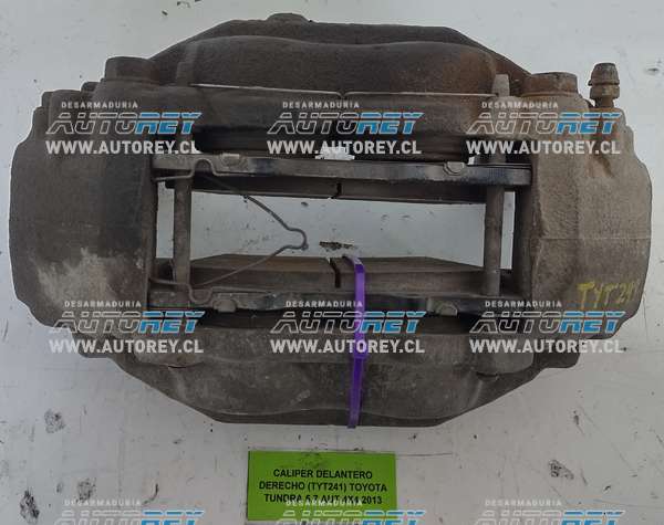 Caliper Delantero Derecho (TYT241) Toyota Tundra 5.7 AUT 4×4 2013 $80.000 + IVA