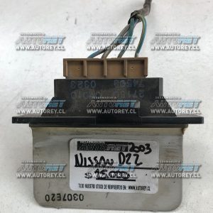 Resistencia calefacción Nissan Terrano D22 $15.000 más iva