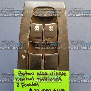 Botonera Alza Vidrio central Mahindra pick up 2 puertas $25.000 mas IVA