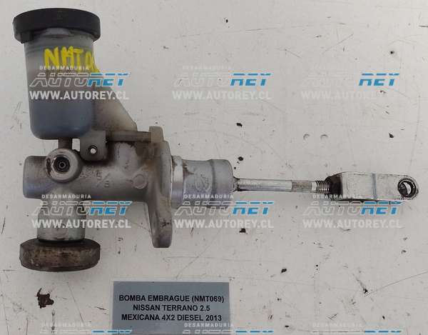 Bomba Embrague (NMT069) Nissan Terrano 2.5 Mexicana 4×2 Diesel 2013 $15.000 + IVA