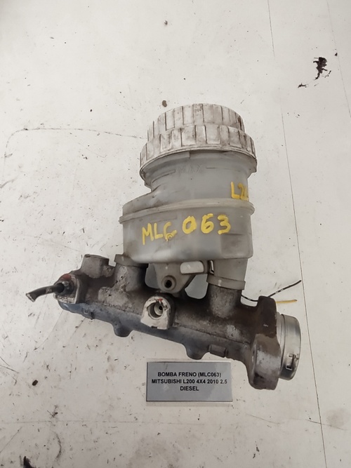 Bomba Freno (MLC063) Mitsubishi L200 4×4 2010 2.5 Diesel $20.000 + IVA