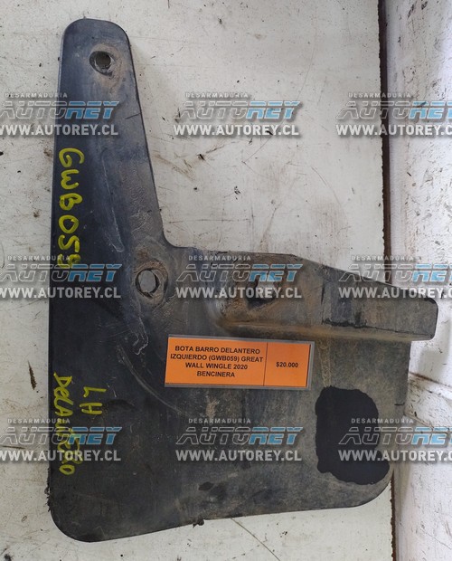 Bota Barro Delantero Izquierdo (GWB059) Great Wall Wingle 2020 Bencinera $10.000 + IVA