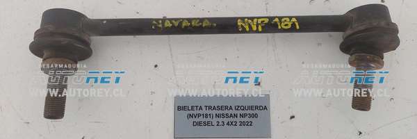 Bieleta Trasera Izquierda (NVP181) Nissan NP300 Diesel 2.3 4×2 2022 $5.000 + IVA