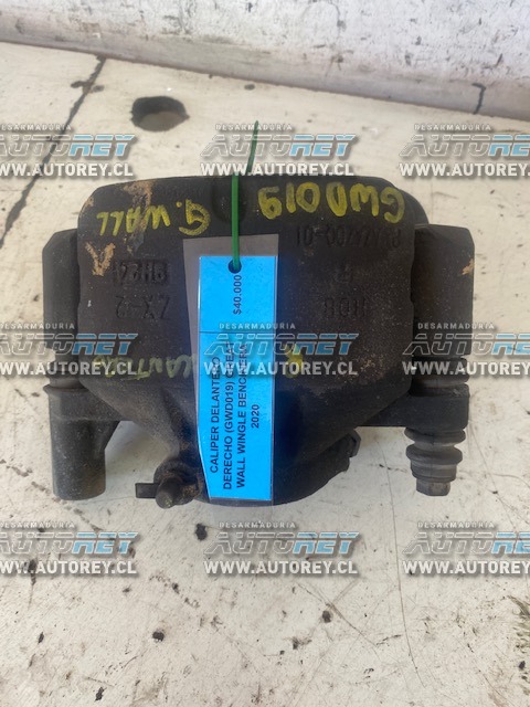 Caliper delantero derecho (GWD019) Great Wall Wingle bencinera 2020 $40.000 mas iva