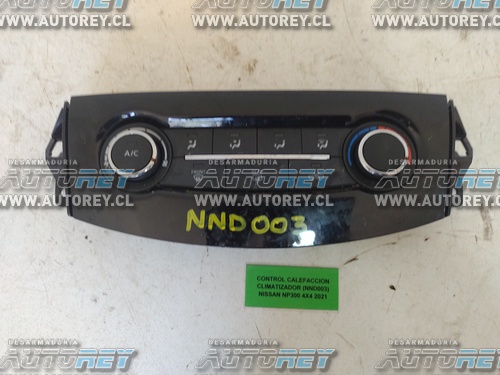 Control Calefacción Climatizador (NND003) Nissan Np300 4×4 2021 $60.000 + IVA