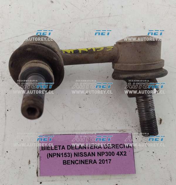 Bieleta Delantera Derecha (NPN153) Nissan NP300 4×2 Bencinera 2017 $5.000 + IVA