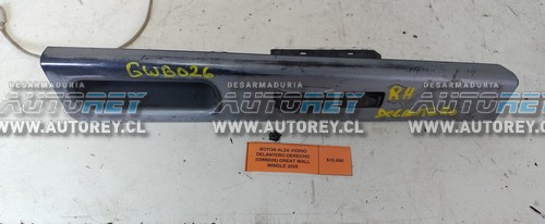 Botón Alza Vidrio Delantero Derecho (GWB026) Great Wall Wingle 2020 $15.000 + IVA