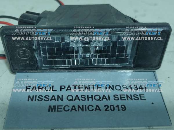 Farol Patente (NQS134) Nissan Qashqai Sense Mecánica 2019 $5.000 + IVA