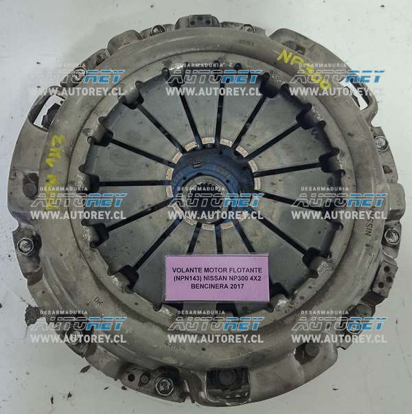 Volante Motor Flotante (NPN143) Nissan NP300 4×2 Bencinera 2017 $200.000 + IVA