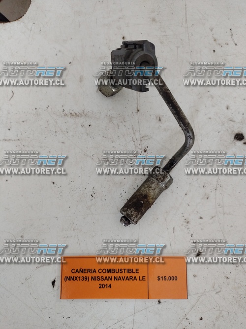 Cañeria Combustible (NNX139) Nissan Navara LE 2014 $10.000 + IVA