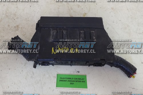 Caja Fusible Con Relay (NND067) Nissan Np300 4×4 2021 $25.000 + IVA