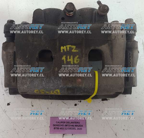 Caliper Delantero Derecho (MTZ146) Mazda BT50 4×2 2.2 Diesel 2020 $60.000 + IVA