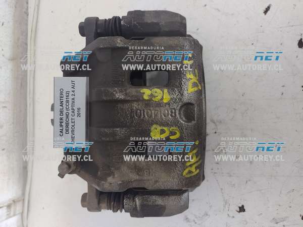 Caliper Delantero Derecho (CCB162) Chevrolet Captiva 2.4 AUT 2016 $50.000 + IVA