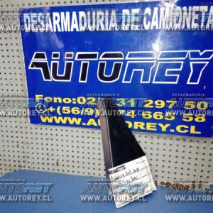 Moldura exterior SUP puerta tras RH Nissan Qashqai 2014 $10.000+IVA