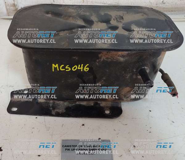 Canister (MCS046) Mahindra Pik Up Cabina Simple 4×2 Diesel 2021 $10.000 + IVA