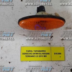 Farol Tapabarro Derecho (NTM153) Nissan Terrano 2.5 2013 MX $5.000 + IVA