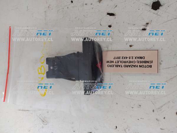 Boton Hazard Tablero (CNB053) Chevrolet New Dmax 2.5 4×2 2017 $15.000 + IVA