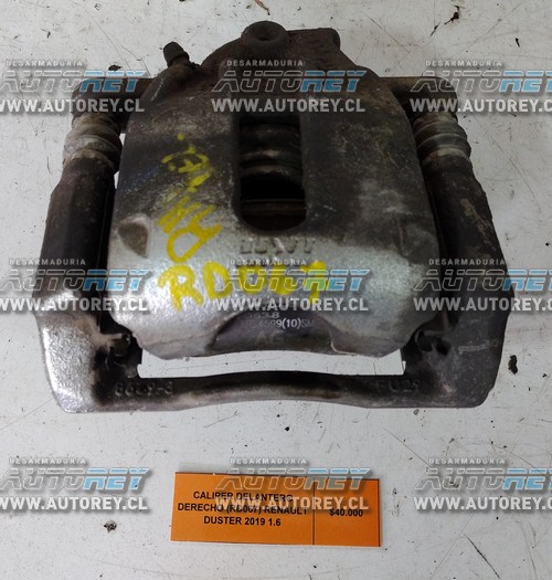 Caliper Delantero Derecho (RD067) Renault Duster 2019 1.6 $40.000 + IVA