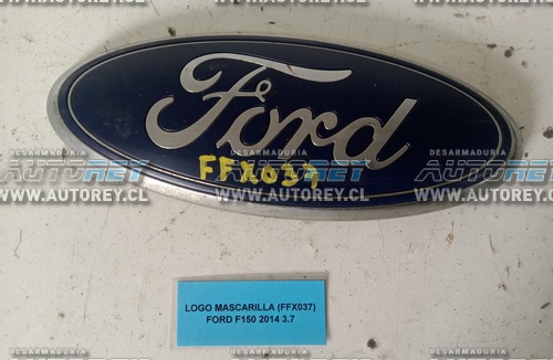 Logo Mascarilla (FFX037) Ford F150 2014 3.7 $25.000 + IVA