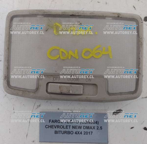 Farol Techo (CDN064) Chevrolet New Dmax 2.5 Biturbo 4×4 2017 $10.000 + IVA