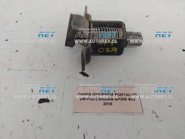 Chapa Izquierda Portalón (NPP027) Nissan NP300 4X2 2018 $10.000 + IVA