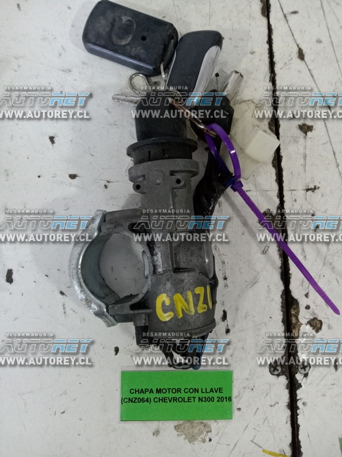 Chapa Motor Con Llave (CNZ064) Chevrolet N300 2016 $35.000 + IVA