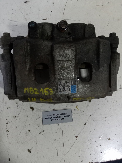 Caliper Delantero Izquierdo (MBZ153) Mazda BT50 2019 4×4 $60.000 + IVA