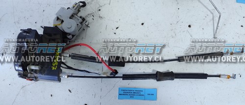 Chapa Puerta Trasera Izquierda (MXU057) Mahindra XUV500 2.2 Diesel 2013 $15.000 + IVA