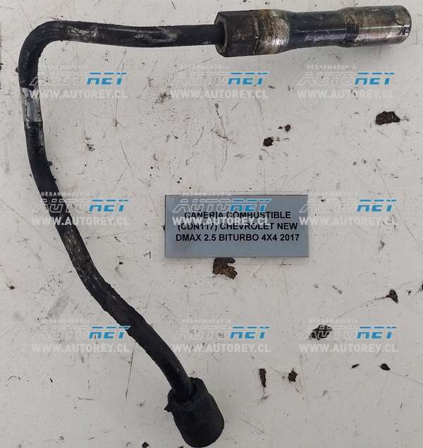 Cañeria Combustible (CDN117) Chevrolet New Dmax 2.5 Biturbo 4×4 2017 $10.000 + IVA