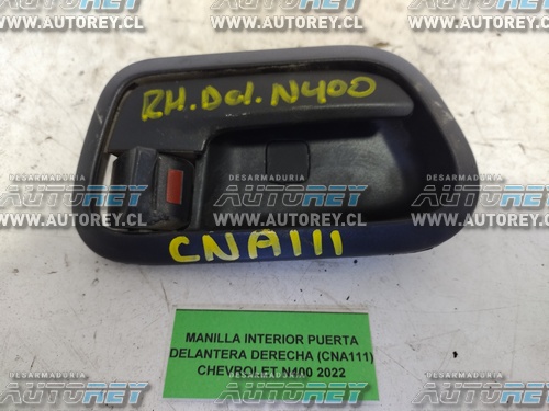 Manilla Interior Puerta Delantera Derecha (CNA111) Chevrolet N400 2022 $10.000 + IVA