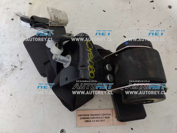 Cinturon Trasero Central (CNB080) Chevrolet New Dmax 2.5 4×2 2017 $15.000 + IVA