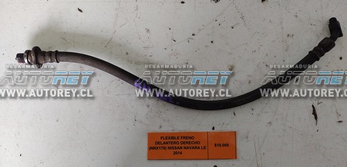 Flexible Freno Delantero Derecho (NNX178) Nissan Navara LE 2014 $10.000 + IVA