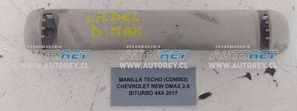 Manilla Techo (CDN063) Chevrolet New Dmax 2.5 Biturbo 4×4 2017 $10.000 + IVA