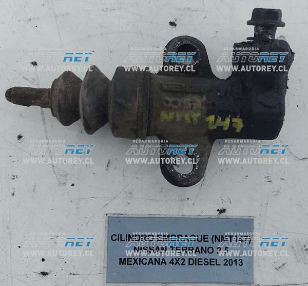 Cilindro Embrague (NMT147) Nissan Terrano 2.5 Mexicana 4×2 Diesel 2013 $18.000 + IVA