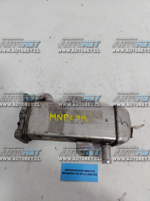 Enfriador EGR (MNP019) Mahindra Pik Up 2.2 2020 4×4 $60.000 + IVA