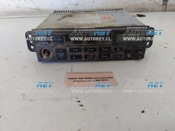 Radio Sin Perillas (CNY045) Chevrolet N300 2015 $10.000 + IVA