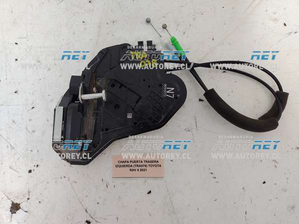 Chapa Puerta Trasera Izquierda (TRA078) Toyota Rav 4 2021 $25.000 + IVA