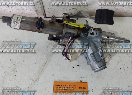 Chapa Motor Con Llave (TYA126) Toyota Hilux 2.5 2012 $100.000 + IVA