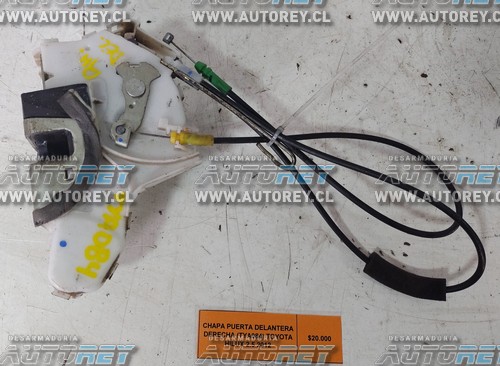 Chapa Puerta Delantera Derecha (TYA084) Toyota Hilux 2.5 2012 $20.000 + IVA