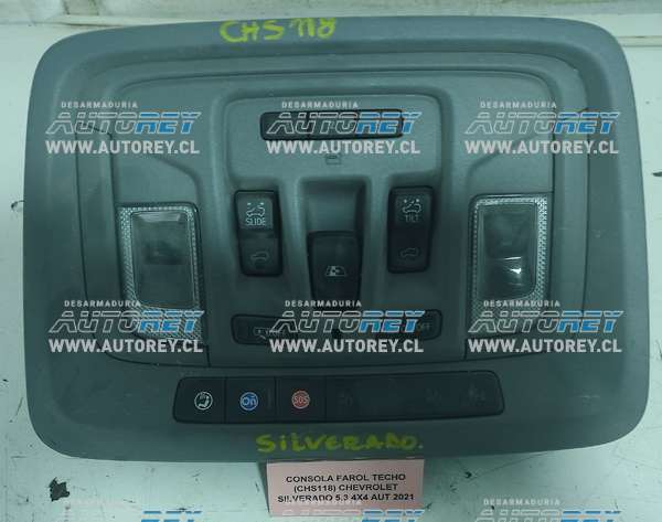 Consola Farol Techo (CHS118) Chevrolet Silverado 5.3 4×4 AUT 2021 $40.000 + IVA.jpeg