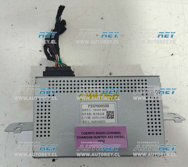 Cuerpo Radio (CHH060) Changan Hunter 4×2 Diesel 2022 $90.000 + IVA