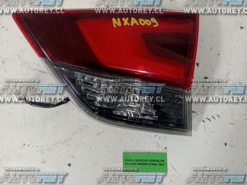 Farol Derecho Portalón (NXA009) Nissan Xtrail 2021 $40.000 + IVA